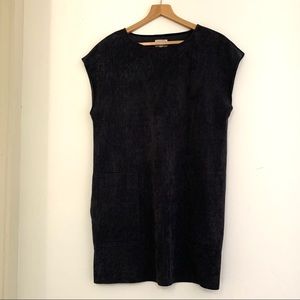2/$30. Wilfred Free vegan suede charcoal dress